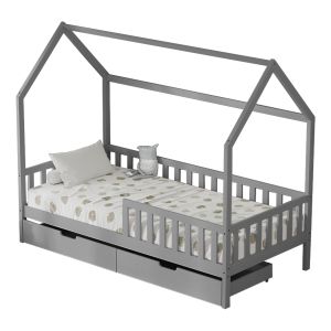 ДЕТСКО ЛЕГЛО С ЧЕКМЕДЖЕТА PHYLLIS HM724.05 БОРОВА ДЪРВЕСИНА В СИВО 196X97X161ВСМ.