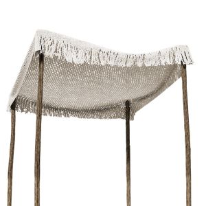 ROOF МАКРАМЕ БЕЖОВ 2X2М