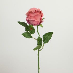 ДЕКОРАТИВНА КЛОНКА РОЗОВА РОЗА 51СМ