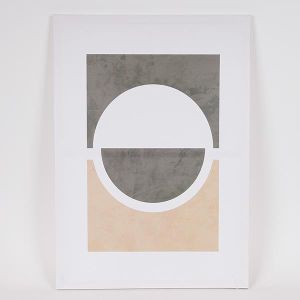 КАРТИНА ПЛАТНО С РАЗЛИЧНИ ДИЗАЙНИ БЕЖОВО - КАФЯВО - БЯЛО 50X70СМ