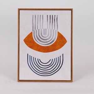 КАРТИНА ПЛАТНО, РАЗЛИЧНИ ДИЗАЙНИ, БЕЖОВО - БЯЛО - СИНЬО 30X40СМ