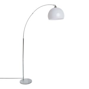 ЛАМПИОН FENXI МЕТАЛ В БЯЛО-СРЕБРИСТ ЦВЯТ 105X30X178 СМ