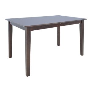 РАЗТЕГАТЕЛНА ДЪРВЕНА МАСА MABOR В ЦВЯТ ОРЕХ 120-150X80X73.8СМ