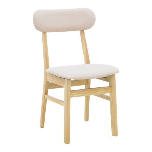 СТОЛ GABORN В ЕСТЕСТВЕНО БЕЖОВ ЦВЯТ 47X47X81.5 СМ