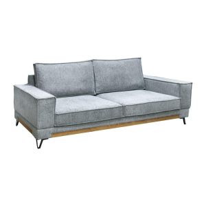 ТРИМЕСТЕН ДИВАН LOFTIO СИВ ЦВЯТ 220X95X89СМ