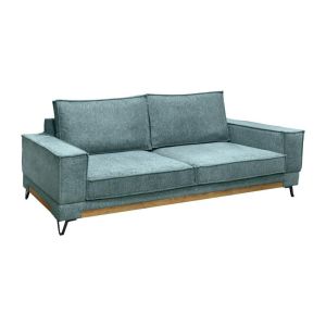 ТРИМЕСТЕН ДИВАН LOFTIO ЦВЯТ МЕНТА 220X95X89СМ