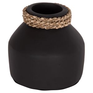 ВАЗА CAMMER HM4687.01XS ТЕРАКОТА В ЧЕРНО - Φ16X15ВСМ.