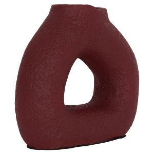 ВАЗА HM4667.06S, ТЕРАКОТА, ЧЕРВЕНО КЕСТЕНЯВО - 17.5X6.5X17 ВИСУЛКИ.