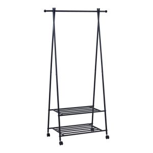 ВХОДНА МЕБЕЛ PINTU МЕТАЛ В ЧЕРЕН НЮАНС 86X43X160СМ
