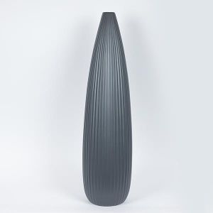 КЕРАМИЧНА ВАЗА АНТРАЦИТ 19.5X78СМ