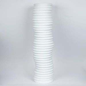 КЕРАМИЧНА ВАЗА БЯЛА 21.3X17X75.5СМ