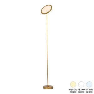 ЛАМПИОН RITA LED МЕТАЛ В ЗЛАТИСТ ЦВЯТ D25X160СМ