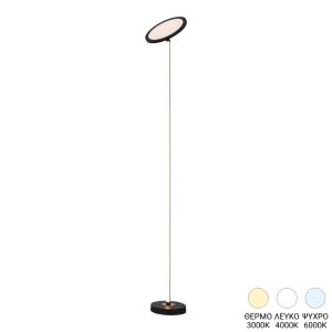 ЛАМПИОН RITA LED МЕТАЛ В ЧЕРЕН ЦВЯТ D25X160СМ