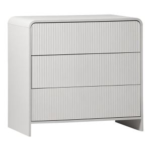 СКРИН ZEPLEN MDF В БЯЛО 80X40X75СМ