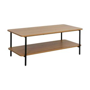 МЕТАЛНА ХОЛНА МАСА FL2504 ЦВЯТ ЧЕРЕН ДЪБ 100X50X40СМ