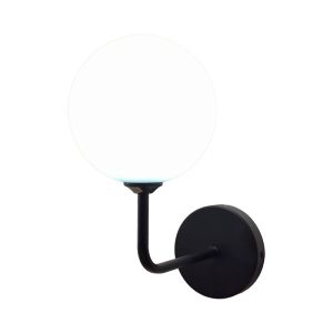 АПЛИК CEBRON G9 МЕТАЛНА В ЧЕРНО-БЯЛ ЦВЯТ 15X25X28СМ