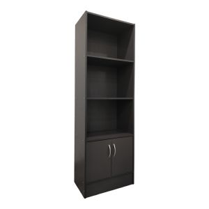 БИБЛИОТЕКА TEKARO I В АНТРАЦИТЕН ЦВЯТ 57X33X180СМ