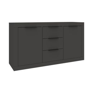 БЮФЕТ DOHA В АНТРАЦИТЕН ЦВЯТ 150X45X80.5СМ