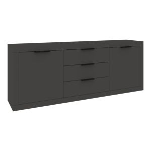 БЮФЕТ DOHA В АНТРАЦИТЕН ЦВЯТ 210X45X80.5СМ