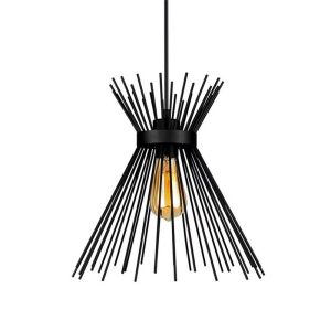 ПОЛИЛЕЙ CANDLE I E27 МЕТАЛ В ЧЕРЕН ЦВЯТ D25X30СМ
