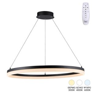 ПОЛИЛЕЙ NEBRIAN LED ЧЕРЕН МЕТАЛ D60X15СМ