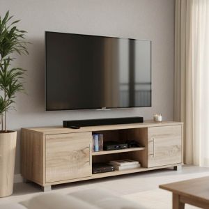 ТВ ШКАФ SERANK В ЦВЯТ SONOMA 120X40X40СМ