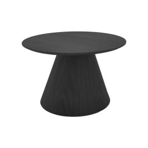 ХОЛНА МАСА DONDA ОТ MDF В ЧЕРЕН ЦВЯТ, ДИАМЕТЪР 80X45 СМ
