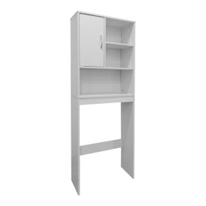 ШКАФ ЗА ПЕРАЛНЯ TAZIEN В БЯЛО 60X24X168.5 СМ