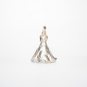 ПОЛИРЕЗИНОВ АНГЕЛ, СВЕТЛО ЗЛАТИСТО, 12,5x12x17,50см