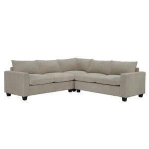 ЪГЛОВ ДИВАН CALDER HM3286.03 БЕЖОВ ПЛАТ 254X254X90 (СЕДАЛКА)X91ВСМ.