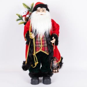 ДЯДО КОЛЕДА С ЧЕРВЕНИ ДРЕХИ, 60 СМ