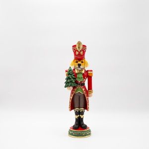 КУЧЕ ВОЙНИК С ДЪРВО, ЧЕРВЕНО, ПОЛИРЕЗИН, 11.5X36.5СМ