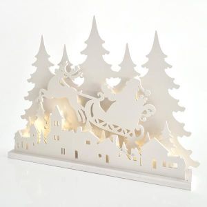 НАСТОЛНА ДЕКОРАЦИЯ, 89 LED, С ТРАНСФОРМАТОР, С ШЕЙНА, 80X11,5X60СМ, IP44