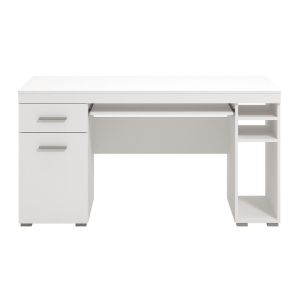 БЮРО ALFA OPAQUE БЯЛО 145X66X76СМ