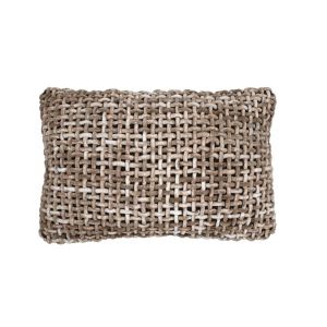 ДЕКОРАТИВНА ВЪЗГЛАВНИЦА LAGOON КАФЯВ ЦВЯТ 30X50СМ