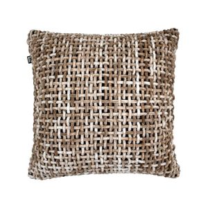 ДЕКОРАТИВНА ВЪЗГЛАВНИЦА LAGOON КАФЯВ ЦВЯТ 60X60СМ