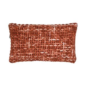 ДЕКОРАТИВНА ВЪЗГЛАВНИЦА LAGOON ЦВЯТ ТЕРАКОТА 30X50СМ