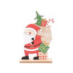 КОЛЕДНА ДЕКОРАТИВНА МАСА ДЯДО КОЛЕДА 18X4X25