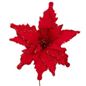 КОЛЕДНО ЧЕРВЕНО СТЪБЛО НА КОЛЕДНАТА ЗВЕЗДА D45X70 ЕК