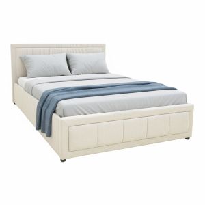 ЛЕГЛО HUGA С МЯСТО ЗА СЪХРАНЕНИЕ, БЕЖОВ ПЛАТ 120X200 СМ