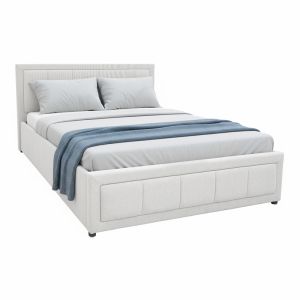 ЛЕГЛО HUGA С МЯСТО ЗА СЪХРАНЕНИЕ, СИВ ПЛАТ 120X200 СМ