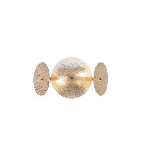 АПЛИК 2XE14 MAX 8W 160Χ330Χ180MM ЗЛАТИСТИ ARTE ILLUMINA GLOW