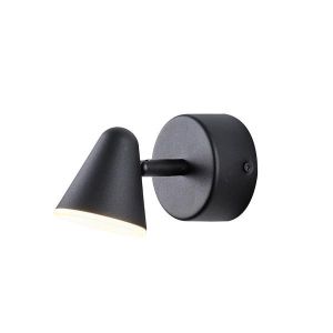 АПЛИК 5W 300LM 3000K 80Χ135MM ЧЕРНИ ARTE ILLUMINA CAMPANELLE