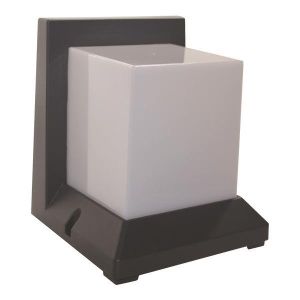 АПЛИК E27 190X166,5X166 IP54 СИВИ ARTE ILLUMINA