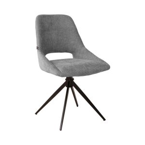 ВЪРТЯЩ СЕ ТРАПЕЗАРЕН СТОЛ FL2548 СИН ПЛАТ 64x53x85см