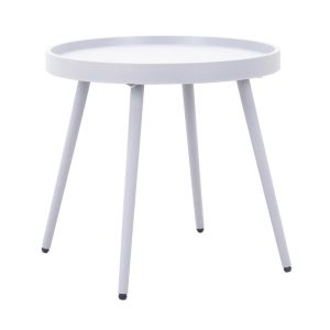 ГРАДИНСКА МАСА SOLIN ИЗРАБОТЕНА ОТ ПОЛИПРОПИЛЕН (PP) БЯЛ ЦВЯТ 49x49x46см