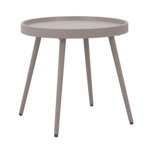 ГРАДИНСКА МАСА SOLIN ИЗРАБОТЕНА ОТ ПОЛИПРОПИЛЕН (PP) ЦВЯТ КАПУЧИНО 49x49x46см