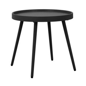 ГРАДИНСКА МАСА SOLIN ИЗРАБОТЕНА ОТ ПОЛИПРОПИЛЕН (PP) ЧЕРЕН ЦВЯТ 49x49x46см