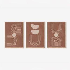 КАРТИНА BANBA ТРИПТИХ С ДИГИТАЛЕН ПЕЧАТ 33X1.5X48СМ