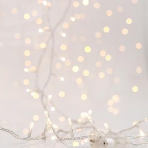 ВЪНШНИ СВЕТЕЩИ ЛАМПИЧКИ ЗАВЕСА, 480 LED 3 мм, , ТОПЛО БЯЛА LED СВЕТЛИНА (В 300 x Ш 300 см, 20 РЕДА x 24 LED), УДЪЛЖИТЕЛНА ДЪЛЖИНА 3 м, IP44